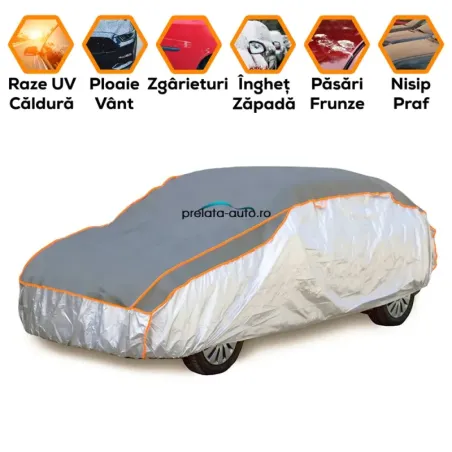 Prelata auto antigrindina VOLKSWAGEN Passat CC 2008-2017 - gri