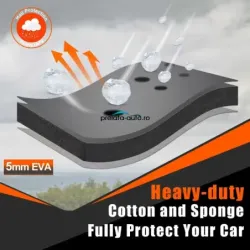 Prelata auto antigrindina CHEVROLET Equinox III 2018-2024 - gri