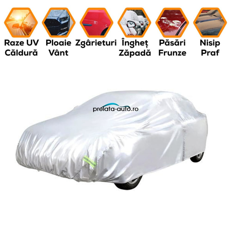Husa prelata auto ALFA ROMEO 156 1996-2007 Combi - impermeabila - 2 straturi - gri Husa prelata auto ALFA ROMEO 156 1996-2007 Combi - impermeabila - 2 straturi - gri